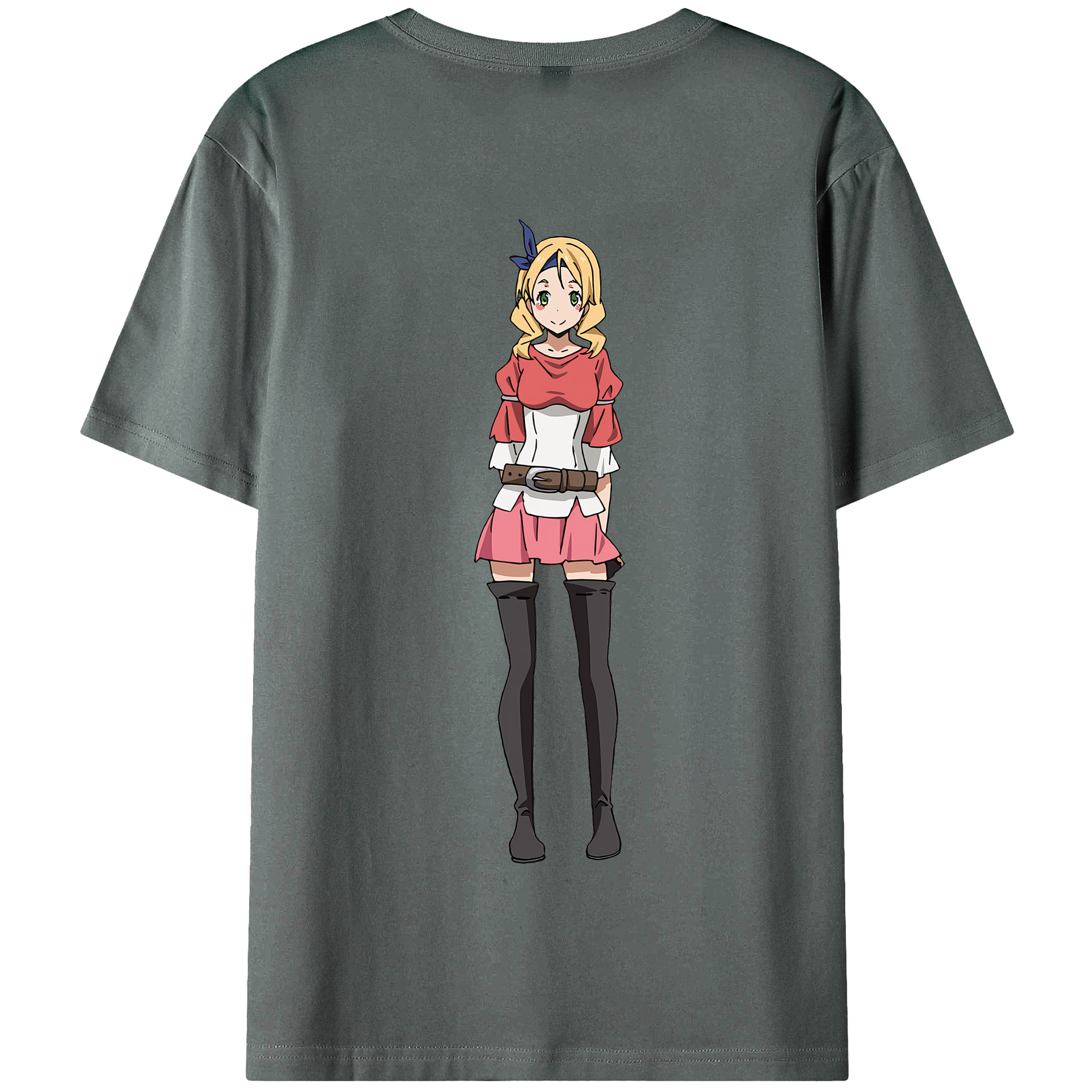 （画像用） 転スラ Regarding Reincarnated to Slime 綿100％半袖Tシャツ（背面プリント）